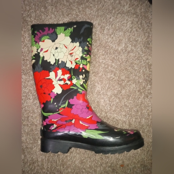 Floral rain boots - Picture 3 of 4